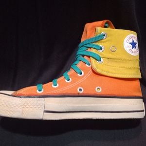 Orange&yellow Chuck Taylor's 3.5 Men's